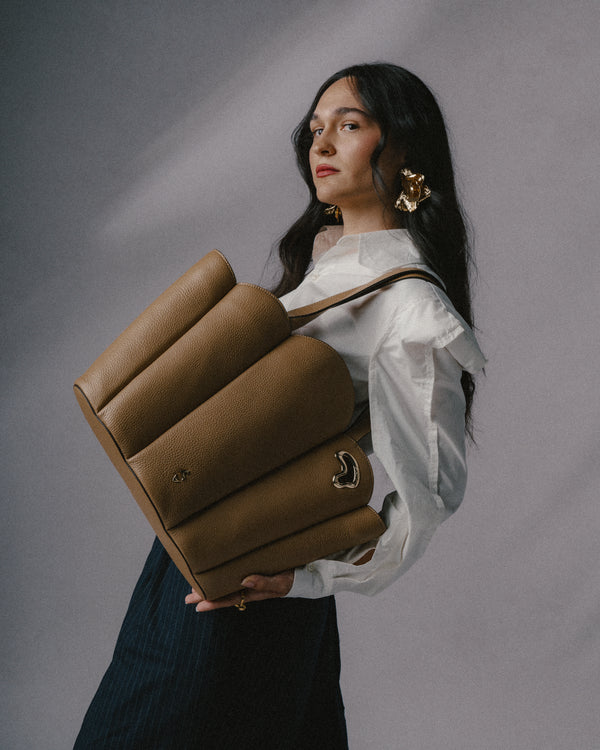 Padma Tote Cappuccino