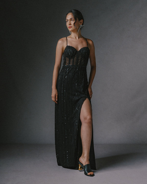 The Apsara Mule Black
